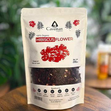 Hibiscus Flower Tea Pack 200gm Front Side