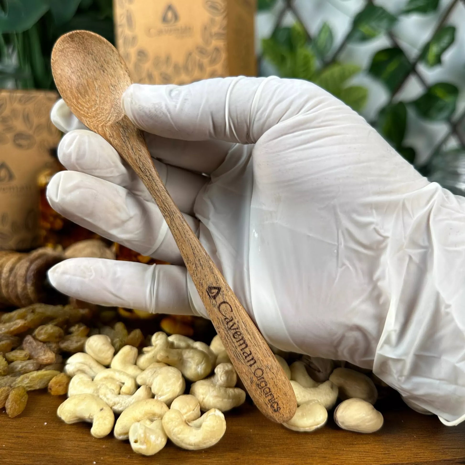 Nuts Honey Spoon Image
